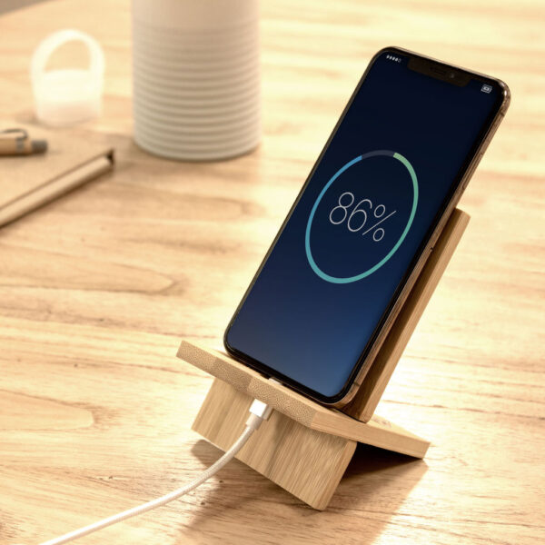 Soporte de escritorio para celular "BAMBOFFICE" - Imagen 6