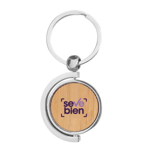 Llavero de bambú "SPIN" - Imagen 9