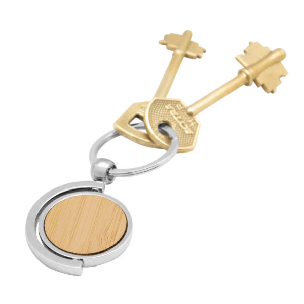 Llavero de bambú "SPIN" - Imagen 5