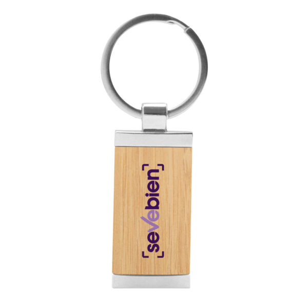 Llavero de bambú "TAG" - Imagen 8