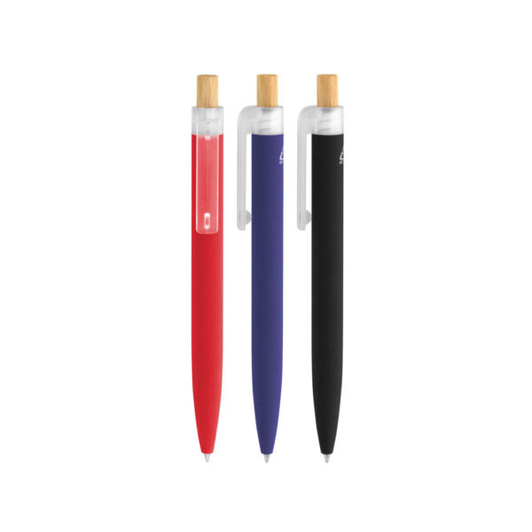 Bolígrafo aluminio reciclado y bambú "BALU" - Imagen 9