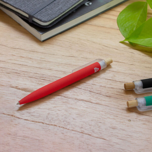 Bolígrafo aluminio reciclado y bambú "BALU" - Imagen 8