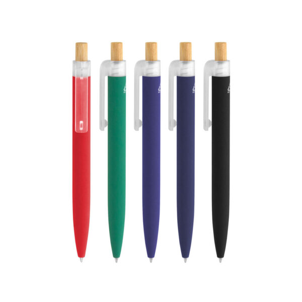 Bolígrafo aluminio reciclado y bambú "BALU" - Imagen 5