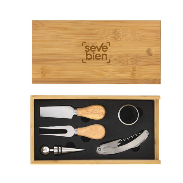 Set de vino y Tabla para quesos "WINCHESTER" - Imagen 10