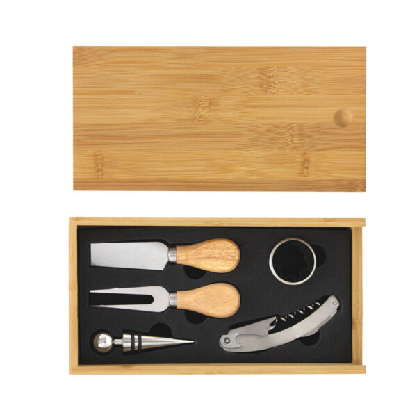 Set de vino y Tabla para quesos "WINCHESTER" - Imagen 9