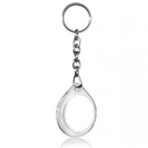 LLAVERO REDONDO Ø 33mm, CADENA FORCET LARGA S/Imp.