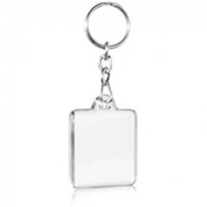 LLAVERO CUADRADO, CADENA FORCET CORTA S/Armar S/Imp.