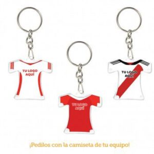 LLAVERO CAMISETA, CADENA FORCET CORTA S/Imp.