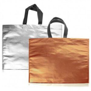 ECOBOLSA METALIZADA 45x40 MANIJAS S/Imp.