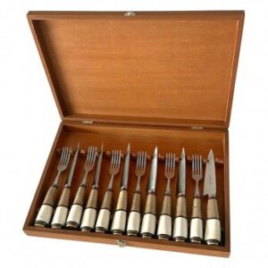 CUBIERTOS CRIOLLOS x 12 piezas S/Imp.