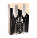 CAJA X 2 COPAS TIPO FLAUTA, S/Imp