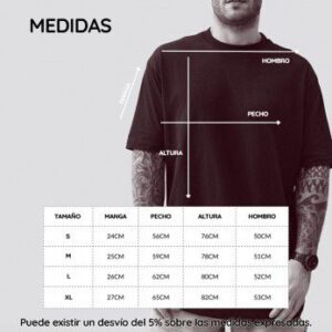 REMERA OVERSIZE S/Imp.