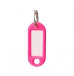 LLAVERO PORTAETIQUETA FLEXIBLE C/ARO