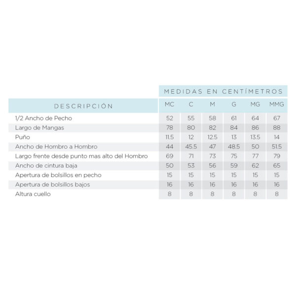 Campera Jacket Full Zipper Cardon - Imagen 8