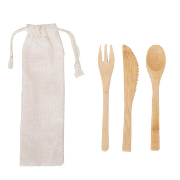 Set Cutlery Bamboo - Imagen 8