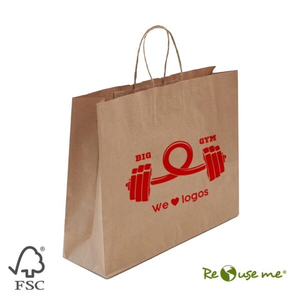 Bolsa Kraft 43x12x32 - Imagen 8