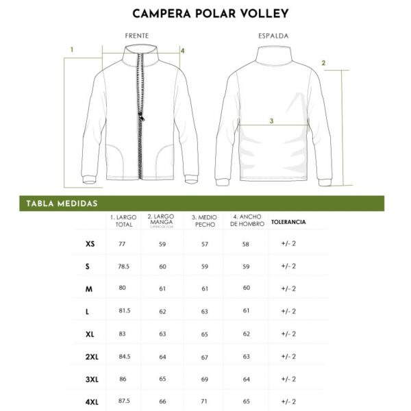 Campera Polar Volley - Imagen 9