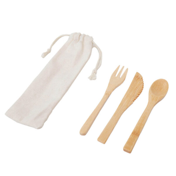 Set Cutlery Bamboo - Imagen 5