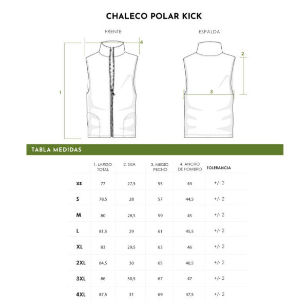 Chaleco Polar Kick - Imagen 9