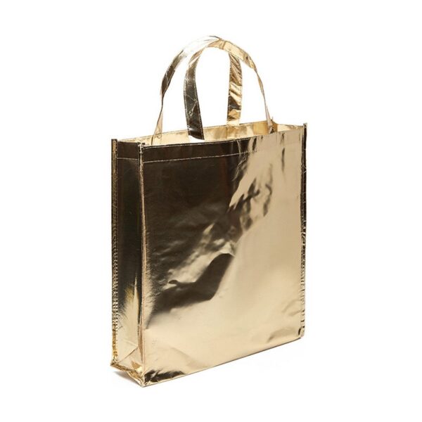 Bolsa Shopping Metalica 36x40x10 - Imagen 5