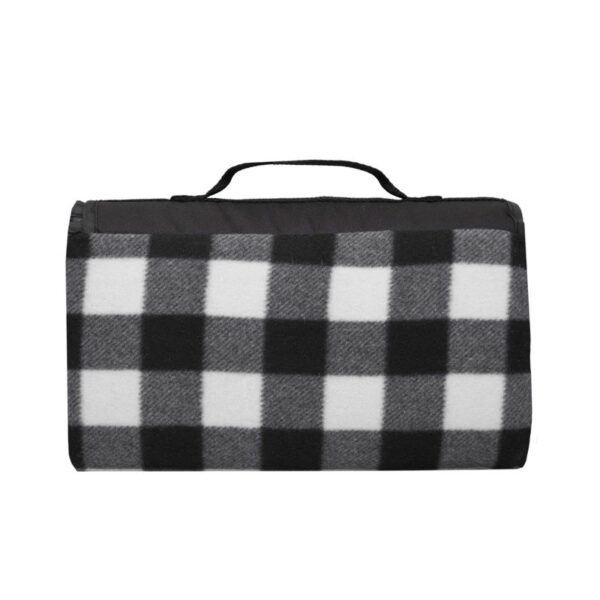 Manta COLORADO c/cuadros - Imagen 5