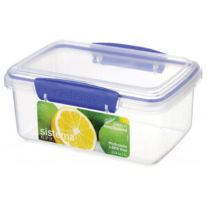 Contenedor Sistema Klip It Rectangular 1L