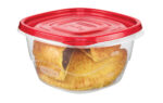 Contenedor Rubbermaid Take Alongs Cuadrado 1.2L
