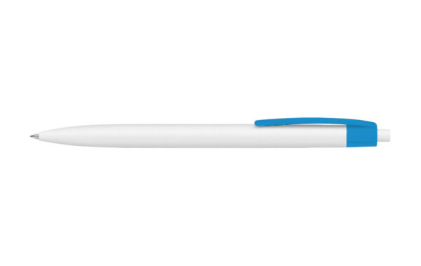 Boligrafo Clic Pen Best Value White - Tinta Azul - Imagen 7
