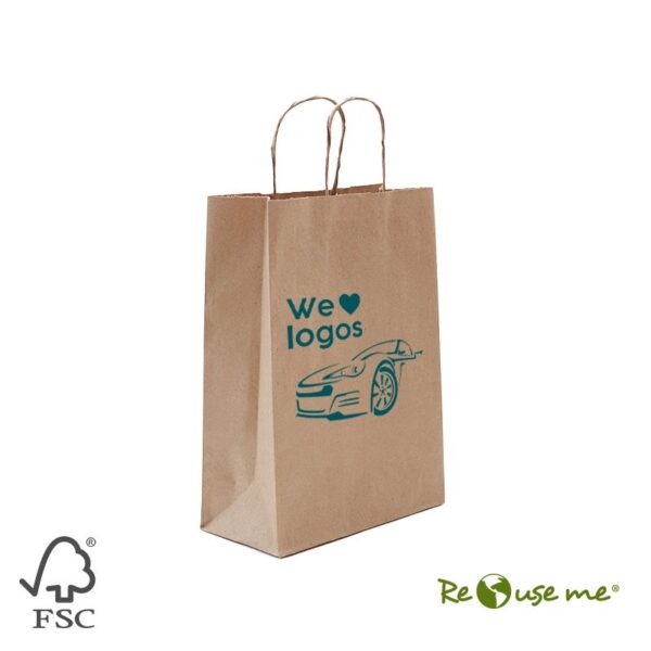 Bolsa Kraft 22x10x30 - Imagen 8