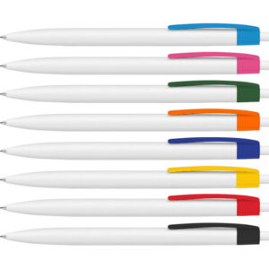 Boligrafo Clic Pen Best Value White