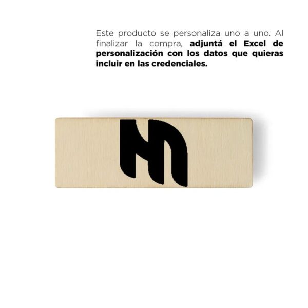 Name tag Wood Chico - Imagen 10